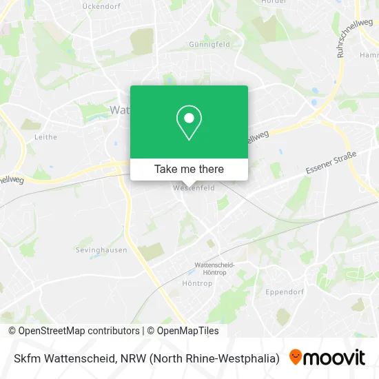 Skfm Wattenscheid map