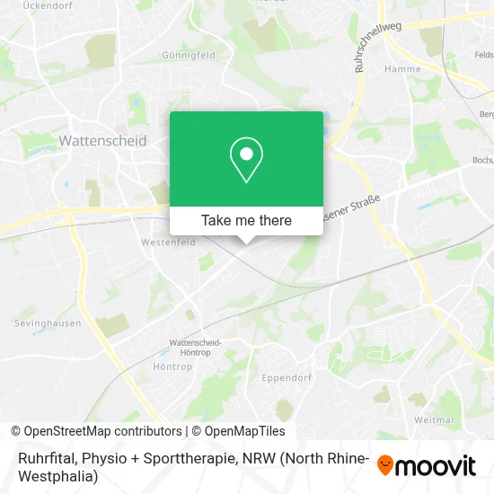 Ruhrfital, Physio + Sporttherapie map