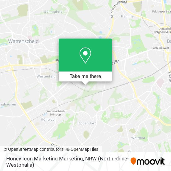 Honey Icon Marketing Marketing map