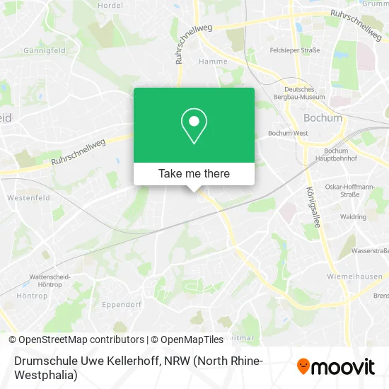 Drumschule Uwe Kellerhoff map