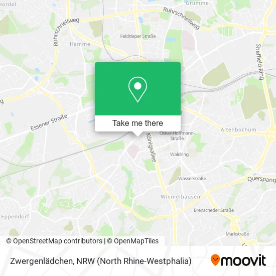 Карта Zwergenlädchen