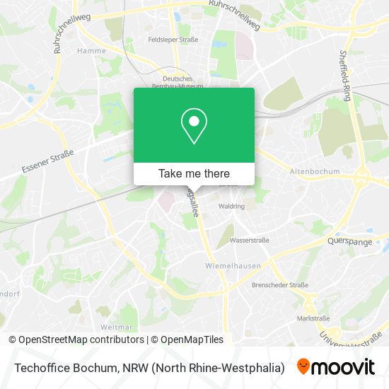 Карта Techoffice Bochum