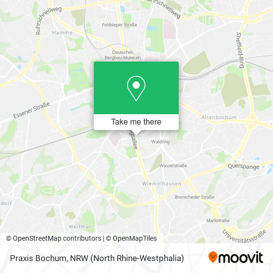 Карта Praxis Bochum
