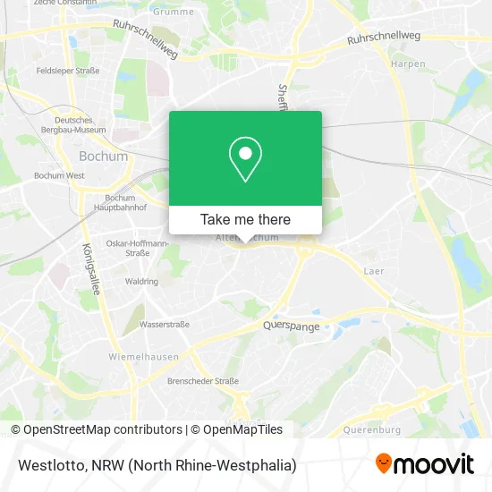 Westlotto map