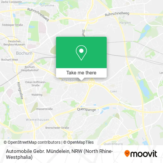 Карта Automobile Gebr. Mündelein
