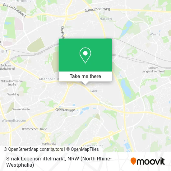 Smak Lebensmittelmarkt map