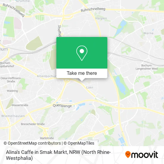 Карта Alina's Caffe in Smak Markt