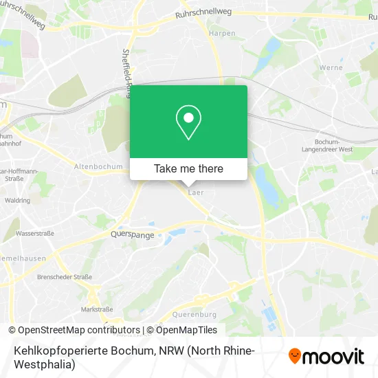 Карта Kehlkopfoperierte Bochum