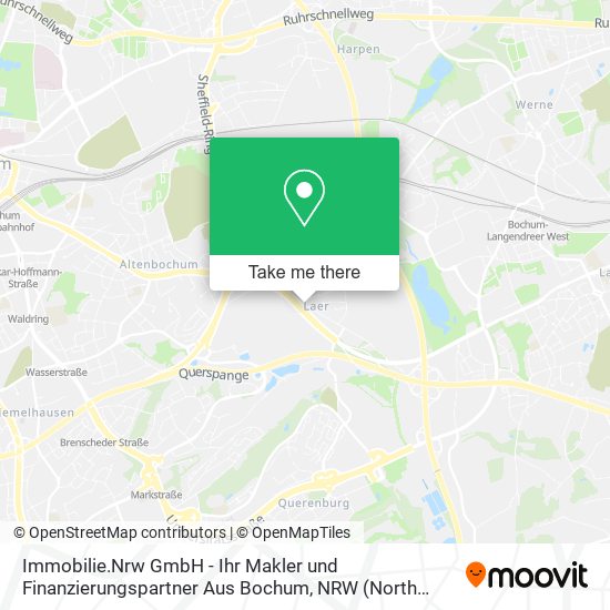 Immobilie.Nrw GmbH - Ihr Makler und Finanzierungspartner Aus Bochum map