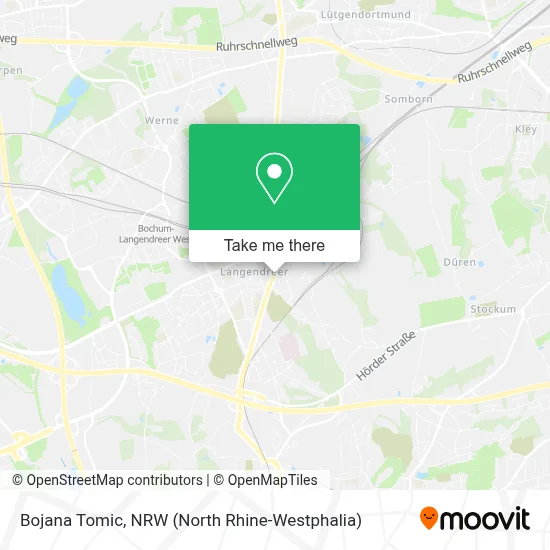 Bojana Tomic map
