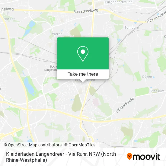 Карта Kleiderladen Langendreer - Via Ruhr