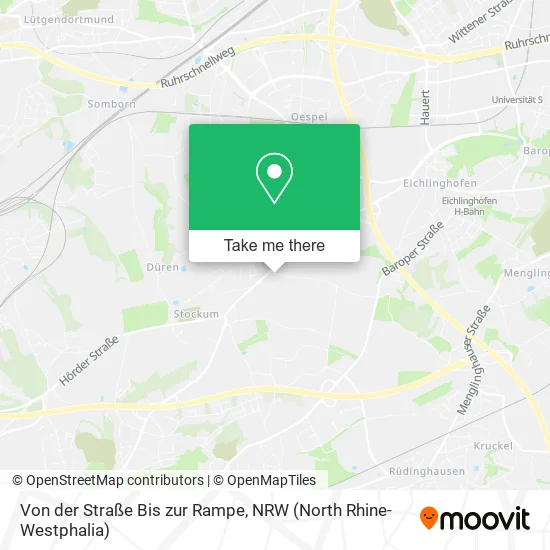 Карта Von der Straße Bis zur Rampe