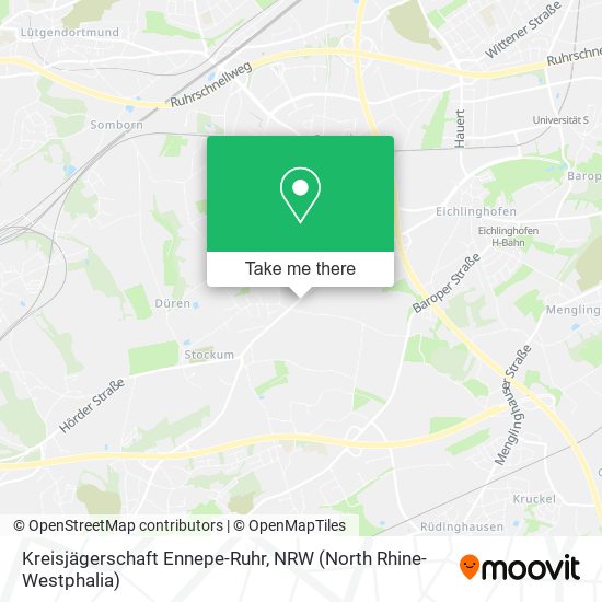 Kreisjägerschaft Ennepe-Ruhr map