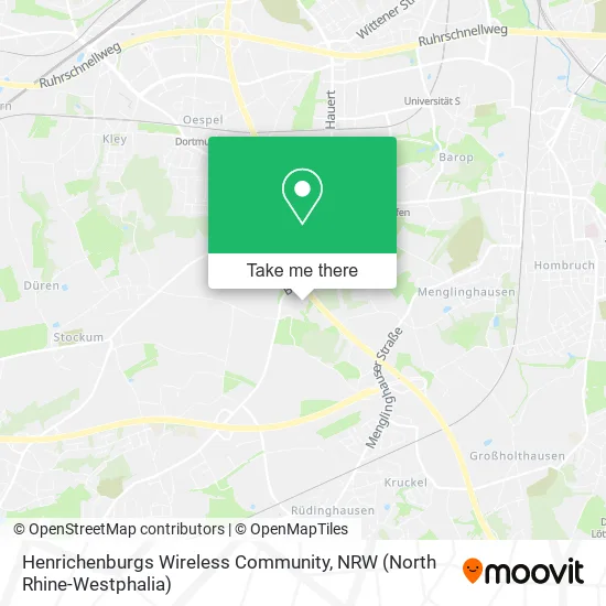 Карта Henrichenburgs Wireless Community