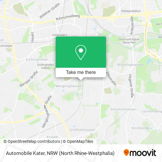 Карта Automobile Kater