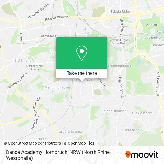 Dance Academy Hombruch map