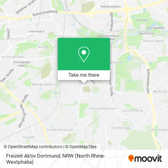 Freizeit Aktiv Dortmund map