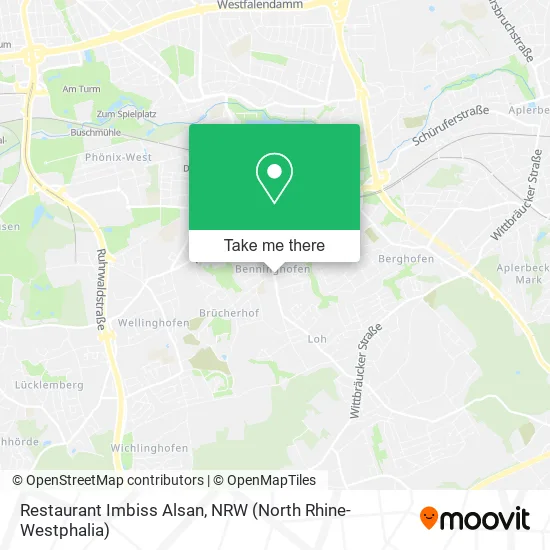 Restaurant Imbiss Alsan map