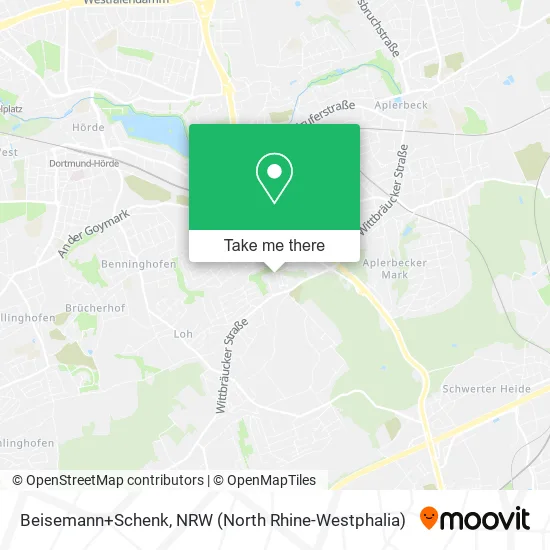 Карта Beisemann+Schenk