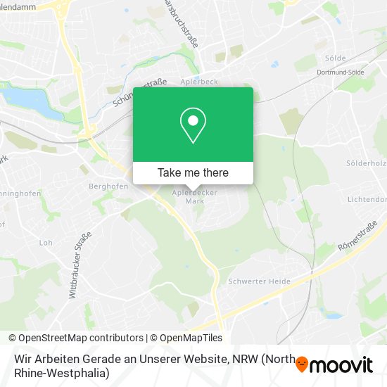 Wir Arbeiten Gerade an Unserer Website map