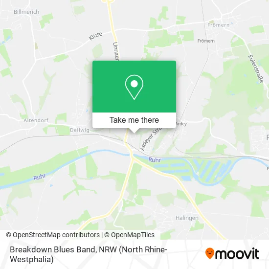 Карта Breakdown Blues Band