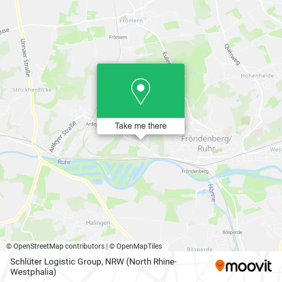 Карта Schlüter Logistic Group