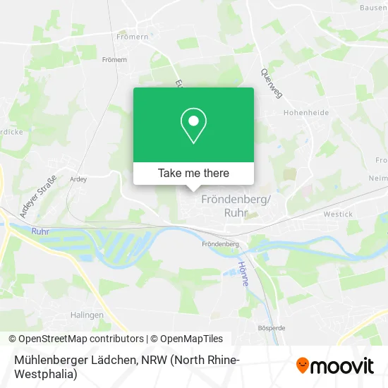 Карта Mühlenberger Lädchen
