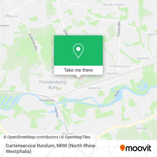 Gartenservice Rundum map