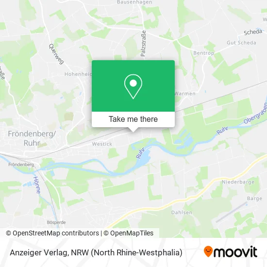 Карта Anzeiger Verlag