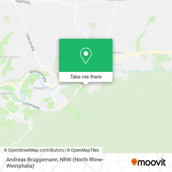 Карта Andreas Brüggemann