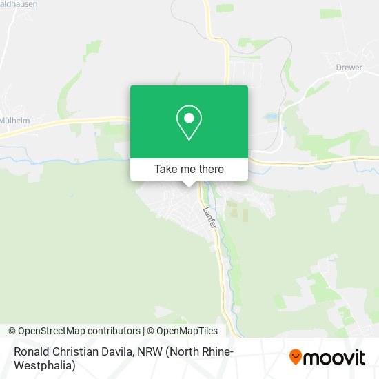 Ronald Christian Davila map