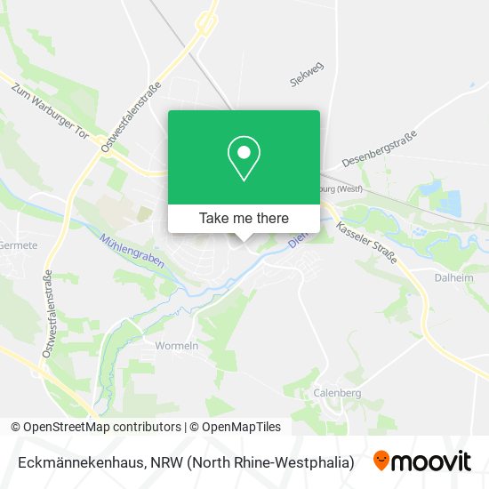 Eckmännekenhaus map