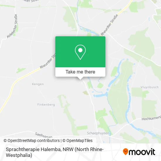 Sprachtherapie Halemba map