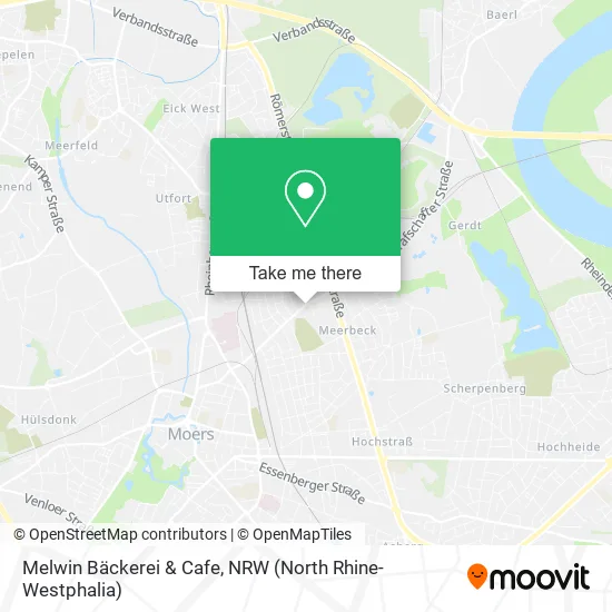 Карта Melwin Bäckerei & Cafe