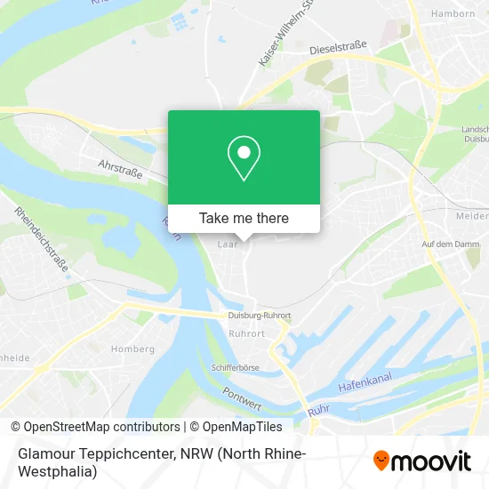 Glamour Teppichcenter map