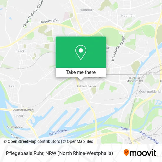 Карта Pflegebasis Ruhr