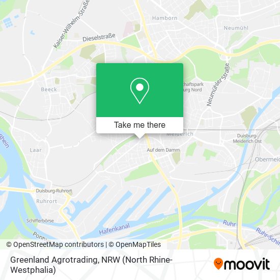 Greenland Agrotrading map