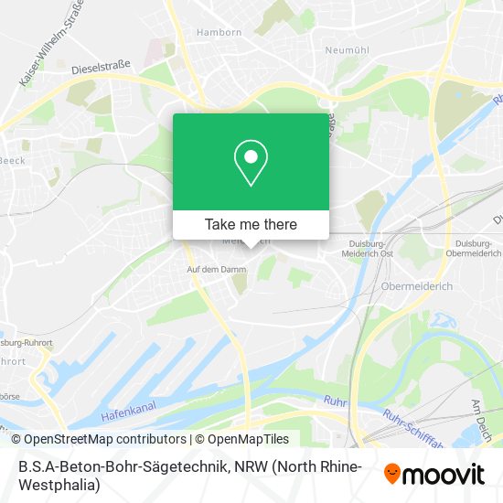 B.S.A-Beton-Bohr-Sägetechnik map