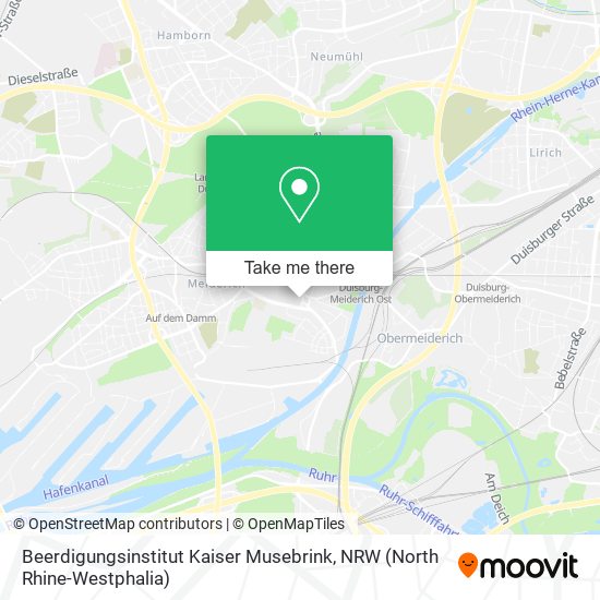 Beerdigungsinstitut Kaiser Musebrink map