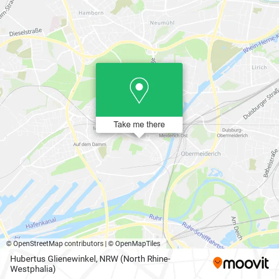 Hubertus Glienewinkel map