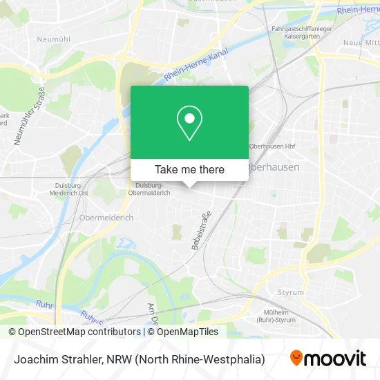 Карта Joachim Strahler