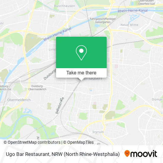 Карта Ugo Bar Restaurant