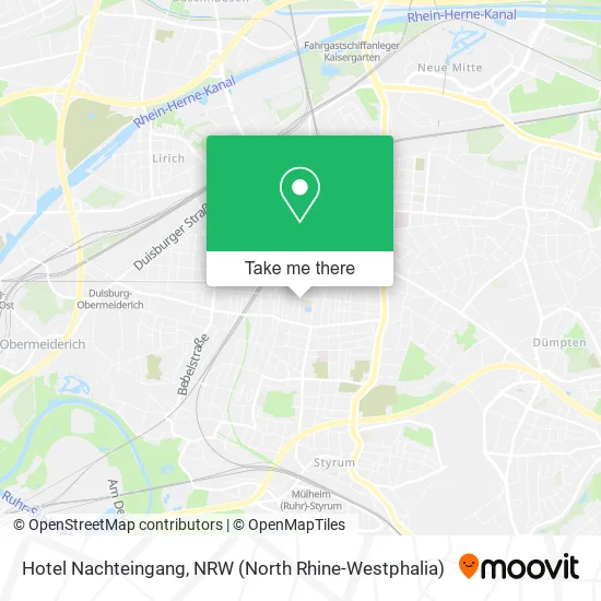 Карта Hotel Nachteingang