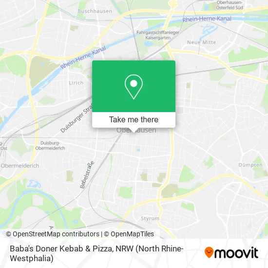 Карта Baba's Doner Kebab & Pizza