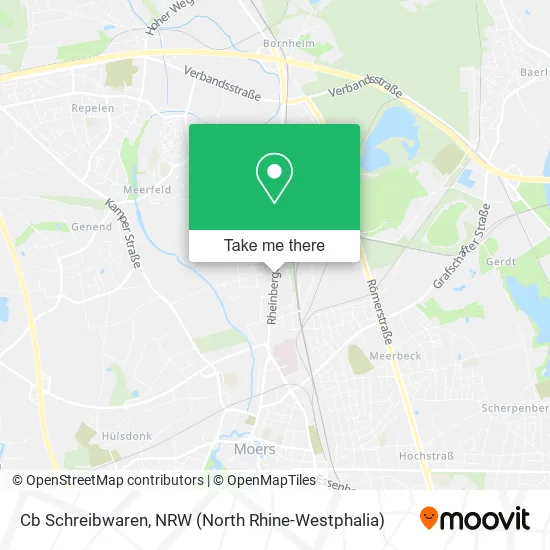 Cb Schreibwaren map