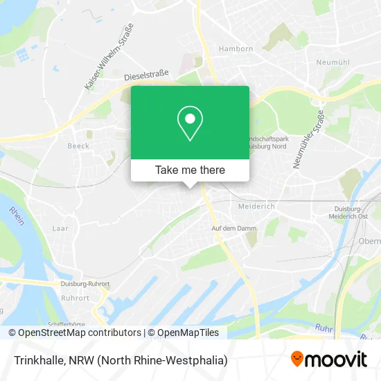 Карта Trinkhalle