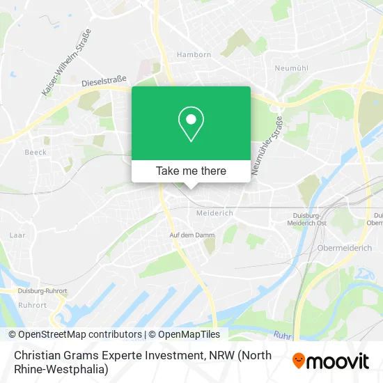 Карта Christian Grams Experte Investment