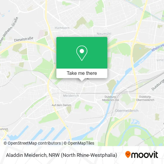 Aladdin Meiderich map