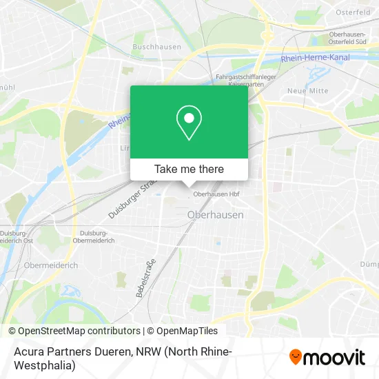Карта Acura Partners Dueren