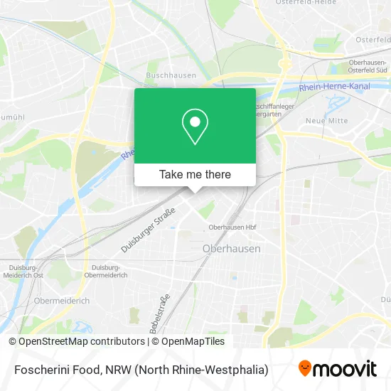 Foscherini Food map
